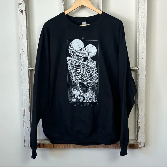 Plus size skull clearance sweater